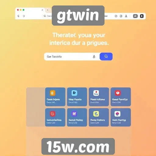 novidades na interface do site gtwin
