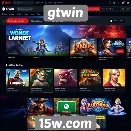 novas funcionalidades e recursos no site gtwin